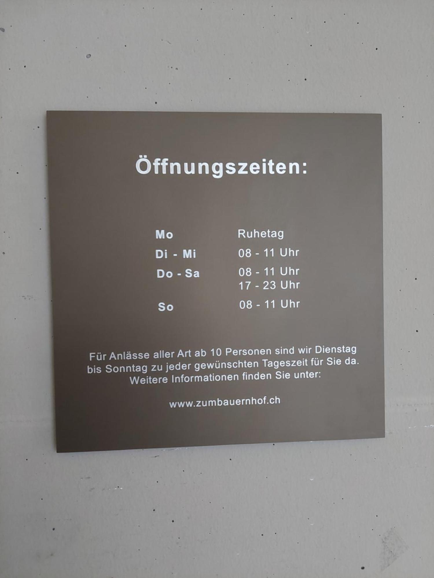 Gasthaus Zum Bauernhof Oberlunkhofen Exterior foto